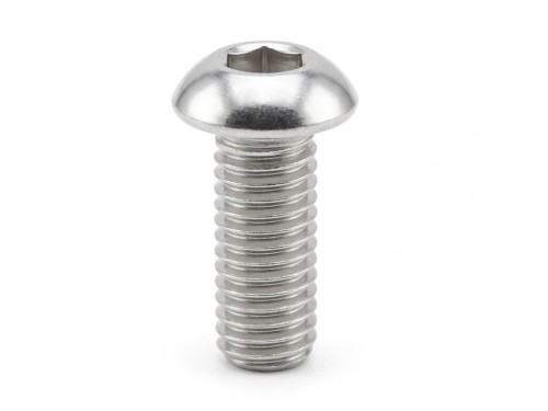 Śruba soczewkowa M5x12 na imbus (INOX)