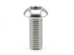 Śruba soczewkowa M6x12 na imbus (INOX) 