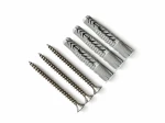 Kołek rozporowy 8x50 z wkrętem nierdzewnym 5x60 (FISHER) 