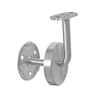  Wspornik poręczy z rozetą na profil 40x40 mm (szlif)AISI304